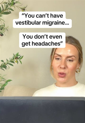 Vestibular migraine is one of the most common causes of dizziness, yet many people are told they don’t have it because they don’t have headaches. That’s not how the diagnosis works! Head pain can be part of vestibular migraine, but it doesn’t have to be. In some people, dizziness or vertigo is actually the most prominent symptom. Here’s what the diagnostic criteria look like: A. At least 5 episodes of vestibular symptoms of moderate or severe intensity, lasting 5 minutes to 72 hours. B. A curren