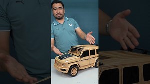 Building a wooden Mercedes-Benz model - step by step