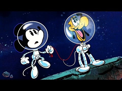Space Walkies | A Mickey Mouse Cartoon | ‪@disneykids‬