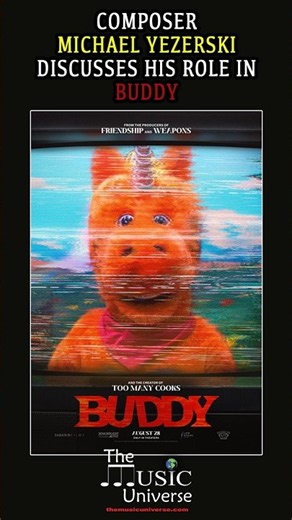 Michael Yezerski on composing Buddy soundtrack #itsbuddy #buddy #film #shorts #movie #horror