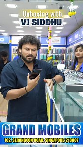554K views · 12K reactions | #instagram #vjsiddhu #vjsiddhuvlogsfamily #vjsiddhuvlogs #singapore #reels #fyp #instagood #explorepage #viral #vivo #insta #instalike #instadaily #instafamous #trend #popular #unboxings | Grand Mobiles | Facebook