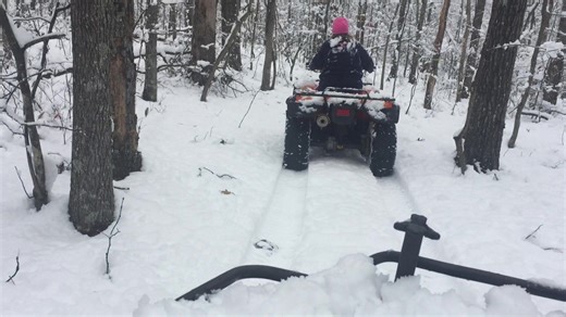 A couple of years ago riding in the snow!!