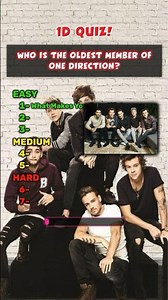 One Direction SUPER fan quiz!