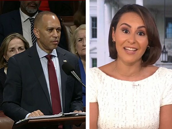 NBC's Ali Vitali: Jeffries Taking His Sweet Time With "Magic Minute" So GOP Can't Pass Bill Overnight