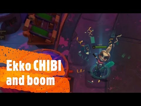 Ekko CHIBI and his boom TFT SET 6
