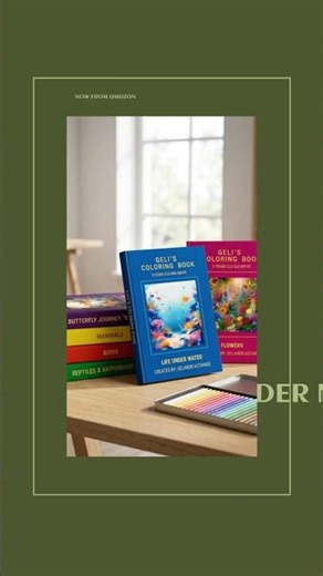 geli's coloring book collection ‪@amazon‬ ‪@YouTube‬ #art #colors #fun #children #activitybooks