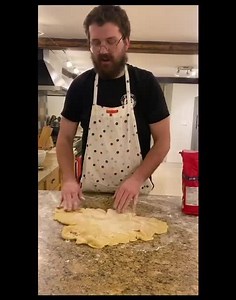 Last but not least, Davie approaches the chef’s table. This maverick pie maker doesn’t play by the rules, quickly throwing the recipe book out the window instead packing his pies with warmth, love and the spirit of Christmas - but do they actually taste any good? Find out next week… | Bear's Den