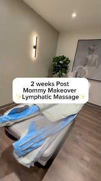 2 weeks post-op, Lipo 360 with Sono Bello. Second lymphatic massage — healing little by little