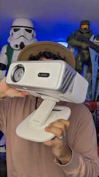 This is the Auking 1000 ANSI Smart Projector