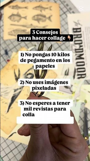 3 consejos para principiantes del Collage Manual