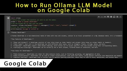 Run LLaMA on Google Colab with Ollama | HASHIM J KHUBRANI posted on the topic | LinkedIn