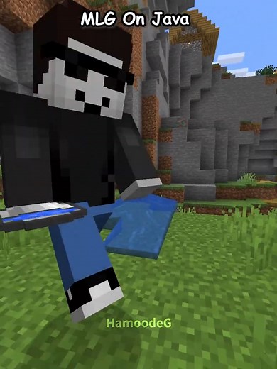 Java mlg vs bedrock mlg 💀 #minecraft #reelsvideo | Silvio Gamer 2.0