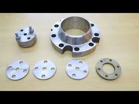 Stainless Steel Flange: Sealing for industrial piping, pressure & corrosion-resistant connection