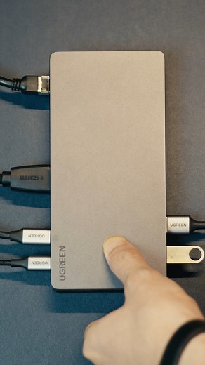 29K views · 242 reactions | Make your laptop's USB-C port versatile by turning it into 9 ports. And more ports means more productivity! Check it out at the link and dont forget it's on sale RIGHT NOW for Prime Day!  https://amzn.to/3pbEEWb #UgreenNexode #Tech #Charger #primeday #asmrvideo #ugreen | Ugreen | Facebook