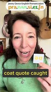 British English pronunciation | how to say coat, quote, caught | vowels | English speaking tips