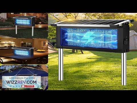 Solar Bug Zapper Outdoor PhatroyYee Mosquito Zapper 4500V Waterproof Portable Fly Zapper Review