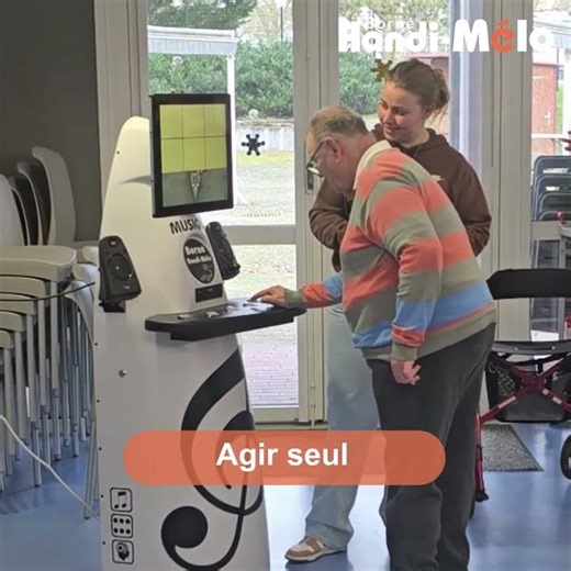 Borne Handi-Mélo : autonomie de navigation