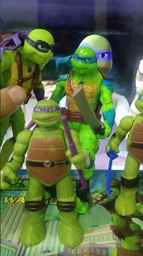 Teenage Mutant Ninja Turtles, TMNT Donatello, Action Figure Collection, TMNT Toys, Nickelodeon TMNT