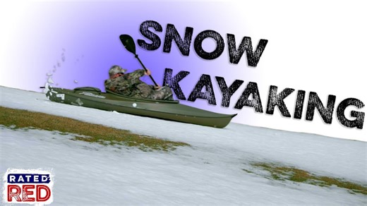 Alabama Boss Goes Kayaking Down Snowy Mountain Slopes