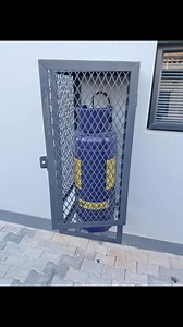 Security cage plus cylinder 19kg $160 0775185263 The price is EXCLUDING DELIVERY AND FITTING | T & C Gas Equipment and Accessories
