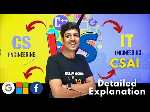 CSE vs IT vs CSAI vs COE? | Watch before you choose☠️