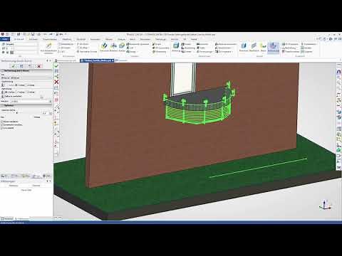 TENADO METALL 3D | Gebogenes Balkongeländer
