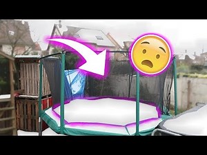 TRAMPOLINE VS NEIGE