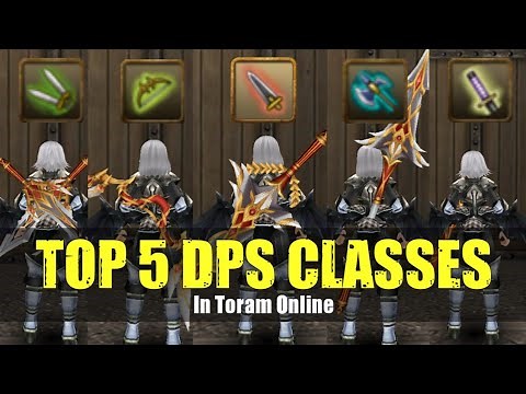 Best 5 DPS Classes Ingame - Toram Online