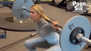 Ivanka Trump shows off fit figure during intense workout