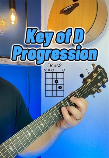 Key of D Beautiful Chords