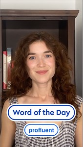14K views · 61 reactions | At my writing retreat, my creativity felt completely profluent—it flowed so much I almost couldn’t stop writing! ✍️ Profluent means "flowing smoothly or abundantly," and it shares roots with the word fluency. How would you describe your creative process? #WordOfTheDay | Dictionary.com | Facebook
