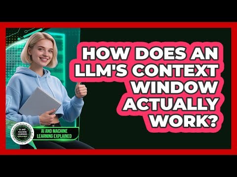 How Does An LLM's Context Window Actually Work? - AI and Machine Learning Explained