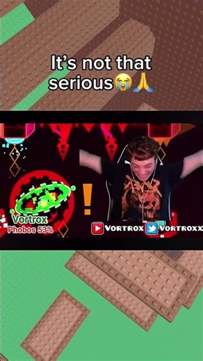 Are geometry dash crash out relatable? #roblox #geometrydash #rant