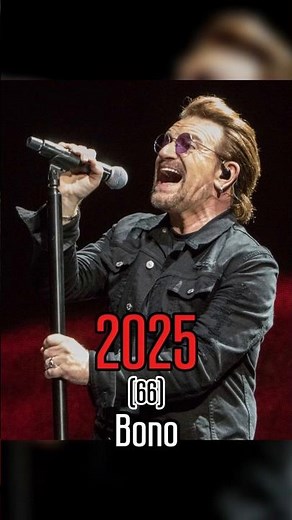 U2 (1980-2025) | U2 then and now #u2 #music #musichistory