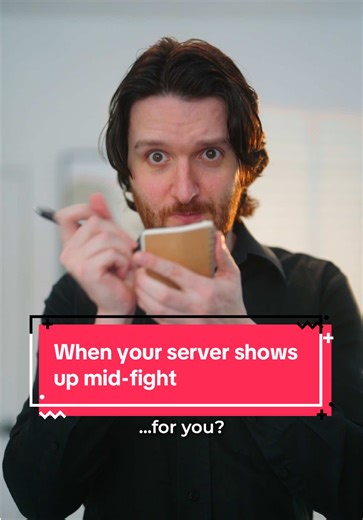 Awkward Restaurant Moments: When the Server Interrupts