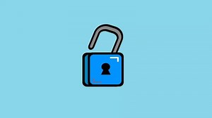 Download animation of open padlock icon on green screen background. 4K Videos. for free