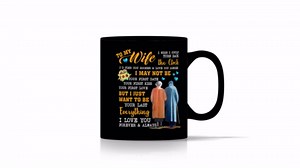 To My Wife Coffee Mug From Husband For Couple on For Her Grumpy Old Couple