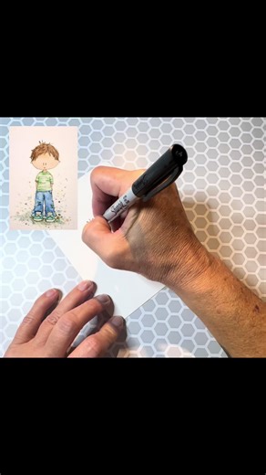 I don’t doodle very many little guys…but here he is… colored with Derwent inktense and digital color added around him….I love splatters and such! #artok #christiantiktok #christianartist #christianjournaling #illustratorsoftiktok
