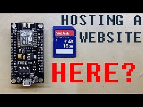 Webserver with ESP8266 - 12E