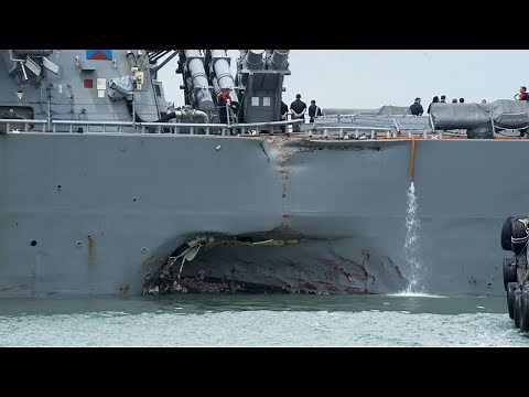 US Navy releases USS Fitzgerald, McCain report