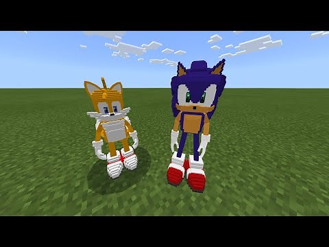 Sonic Addon - Minecraft PE / Bedrock Edition