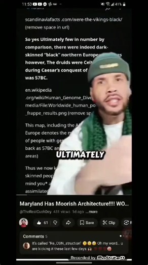 Watching the Viking row in action on X reminded me of this. Black people claim the real Vikings were black and while we're at it, they also claim the Mongols were black.....