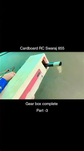 How to Make RC 🔥 Swaraj 855 🔥Gearbox from Cardboard | Part 3 (Complete)
