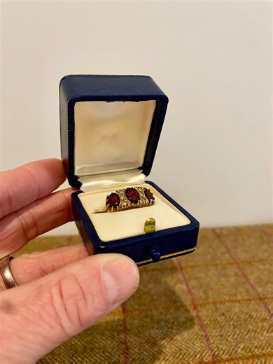 Antique Ring Box. Vintage Ring Box. Vintage Jewellery Box. Italian Leather Ring Box - Etsy