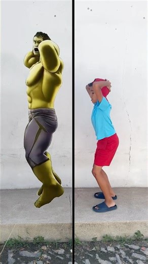 Dancing with the Hulk #viralvideo #funny