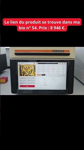 54P. Spectromètre à Fluorescence X Haute Précision | Analyseur XRF pour Laboratoires et Industrie