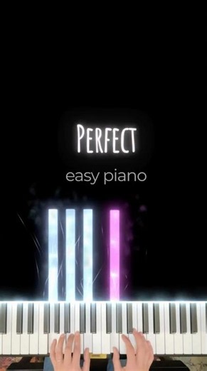 How to play "Perfect" chorus by Ed Sheeran 🎹 Easy Piano Tutorial