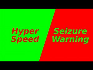 Hyper Speed Flashing Color Changing - Red Green Screen [10 Minutes SEIZURE WARNING]