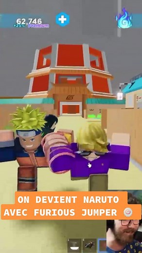 Deviens Naruto avec Furious Jumper sur Roblox !
