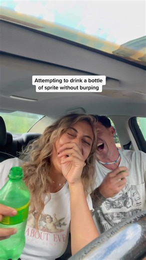Attempting to Drink a Bottle of Sprite Without Burping